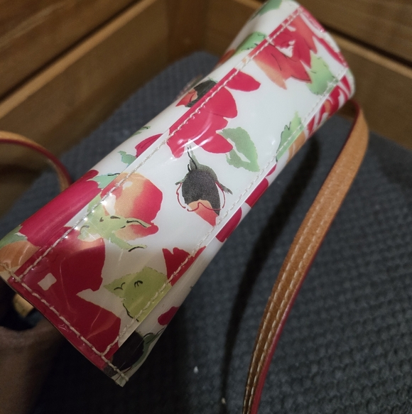 Dooney & Bourke Rose Garden Flower Leather and PVC Crossbody Bag - Picture 4 of 12